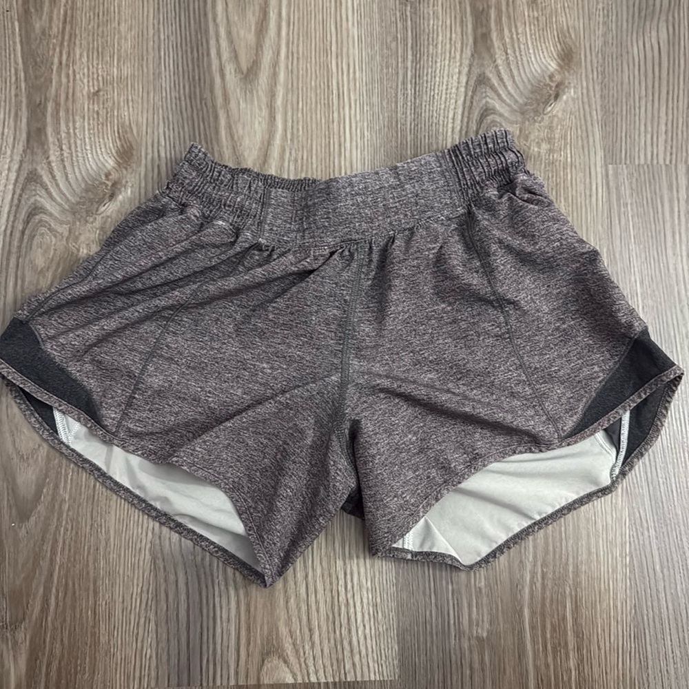 Lululemon gray short shorts